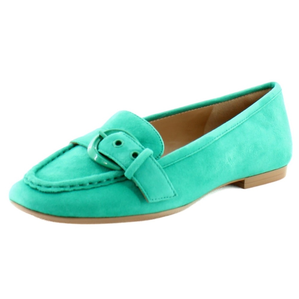 Naturalizer turquoise Buckle Loafers